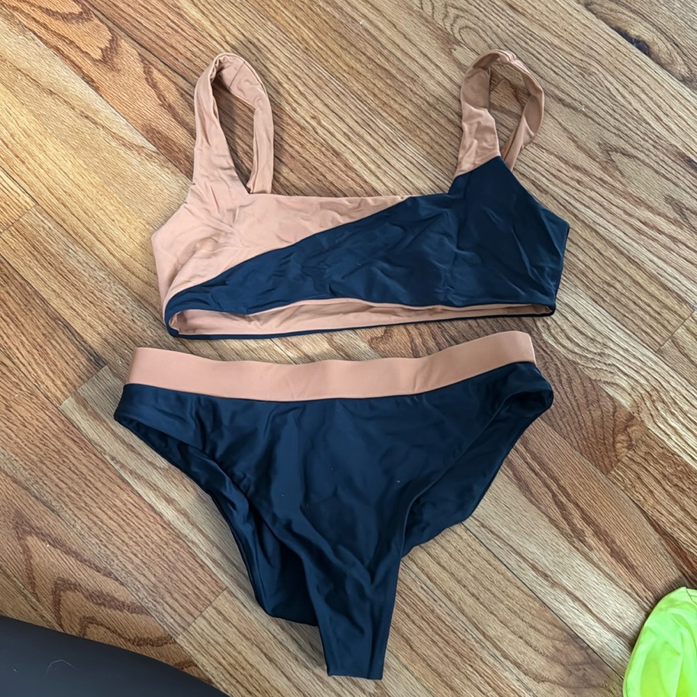 CAMILA COELHO Santos Square-Neck Bikini Set